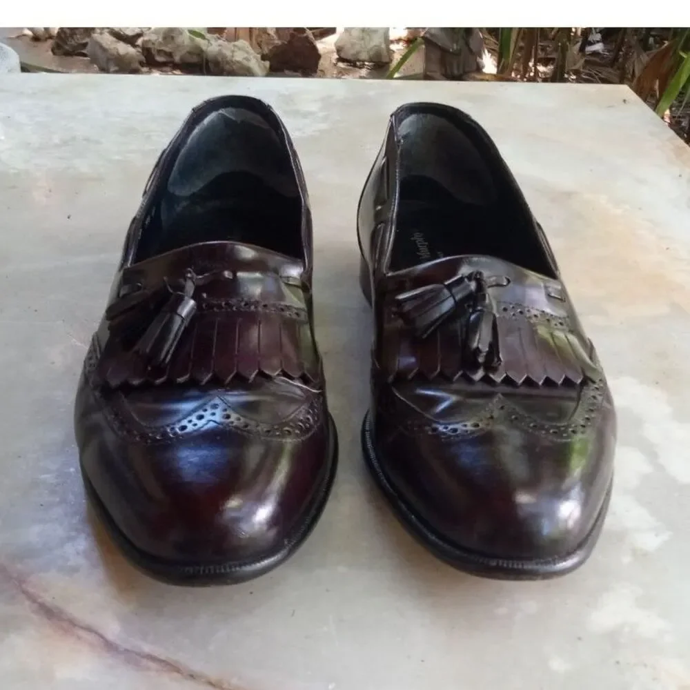 Johnston and Murphy Men's sz. 9.5W Tassel Loafers